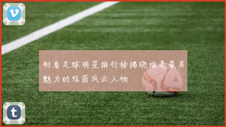 耐看足球明星排行榜揭晓谁是最具魅力的绿茵风云人物