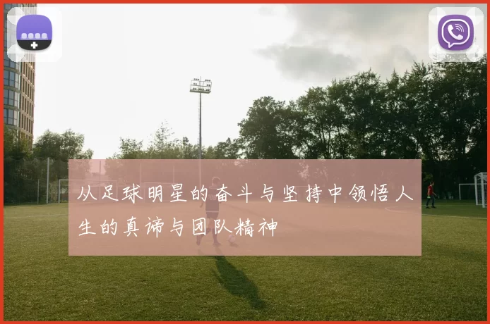从足球明星的奋斗与坚持中领悟人生的真谛与团队精神