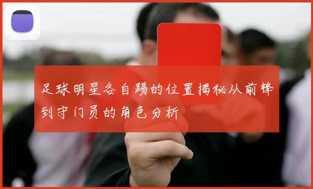 足球明星各自踢的位置揭秘从前锋到守门员的角色分析